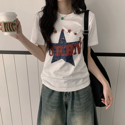 半袖Tシャツ ビンテージプリンティング半袖Tシャツ WHITE
