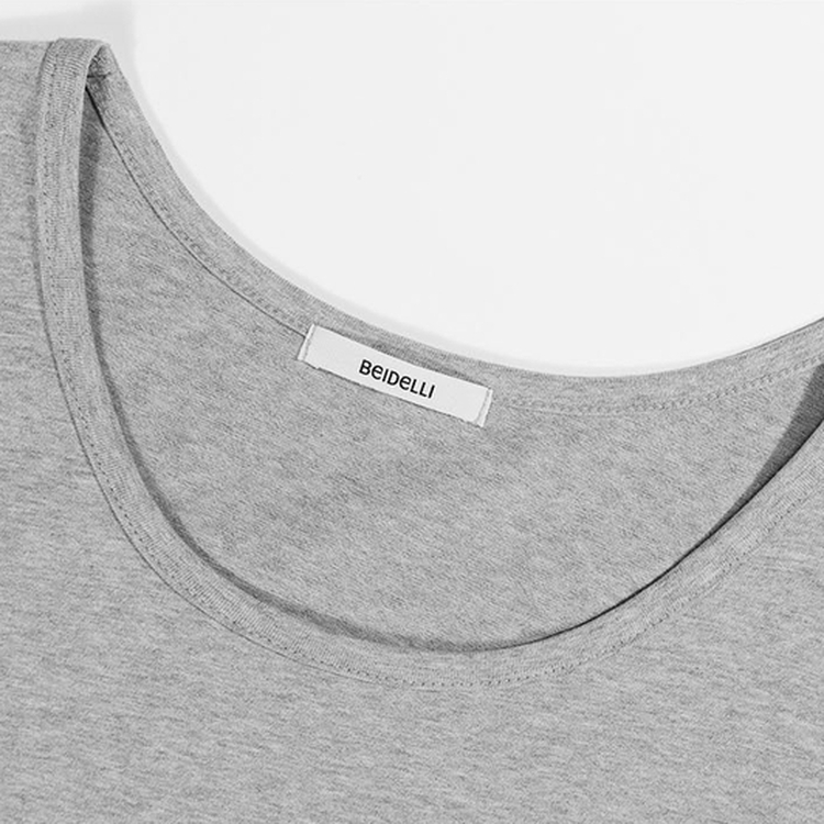 レタリングUネック半袖Tシャツ