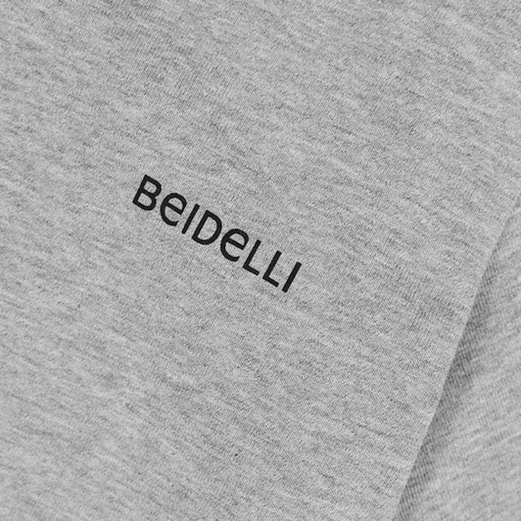 レタリングUネック半袖Tシャツ