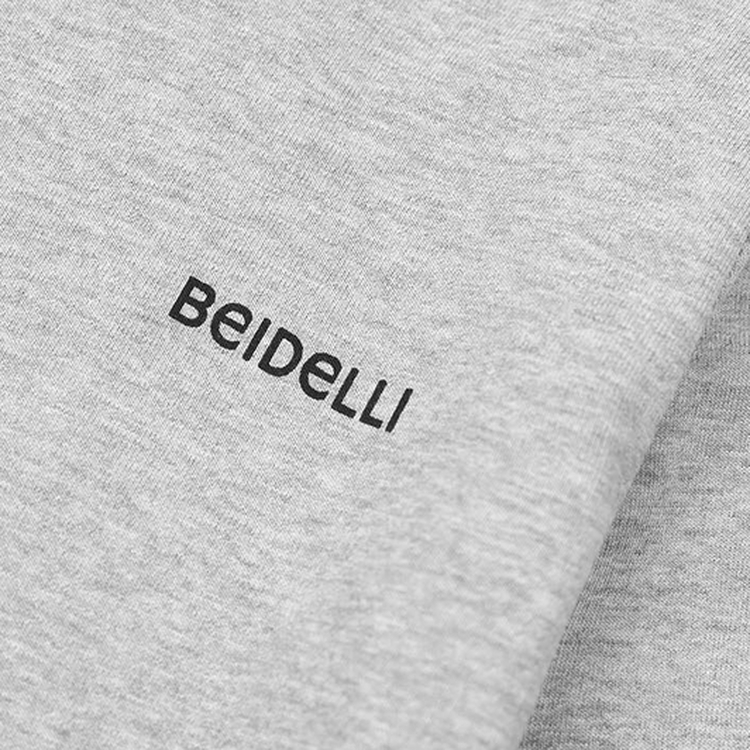 レタリングUネック半袖Tシャツ