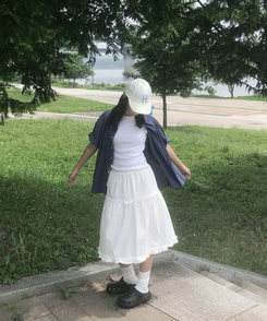 シャツ ビンテージチェックオーバー半袖シャツ BLUE