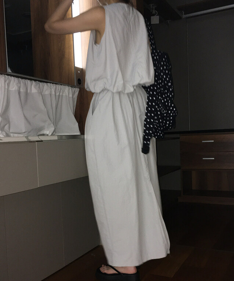 パンプキンキャミソールブラウス IVORY