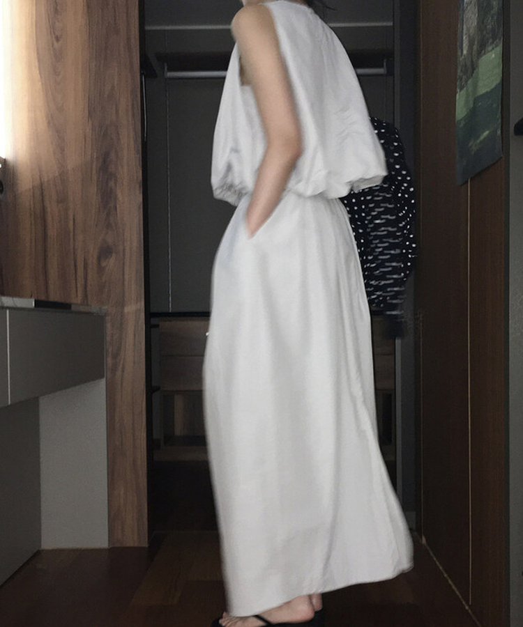 パンプキンキャミソールブラウス IVORY