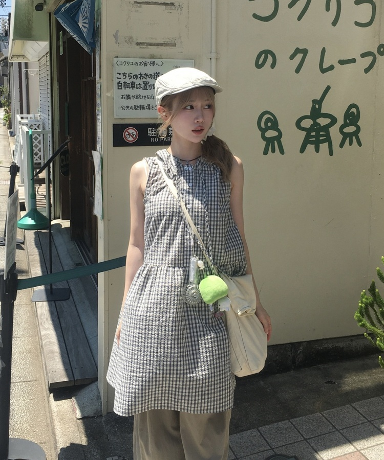 사이드 헌팅 모자 베이지