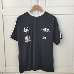 半袖Tシャツ 89バックラインバイカラー半袖Tシャツ