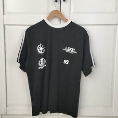 半袖Tシャツ 89バックラインバイカラー半袖Tシャツ