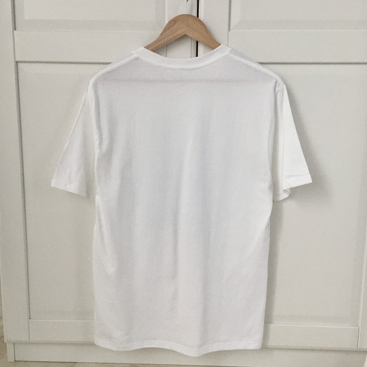 ブルーアップルリボン半袖Tシャツ