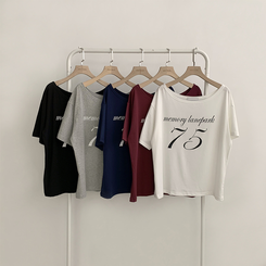 ワンオフルーズ半袖Tシャツ(5color)