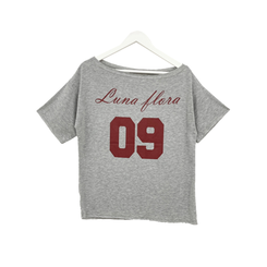 ナンバーレタリングルーズ半袖Tシャツ