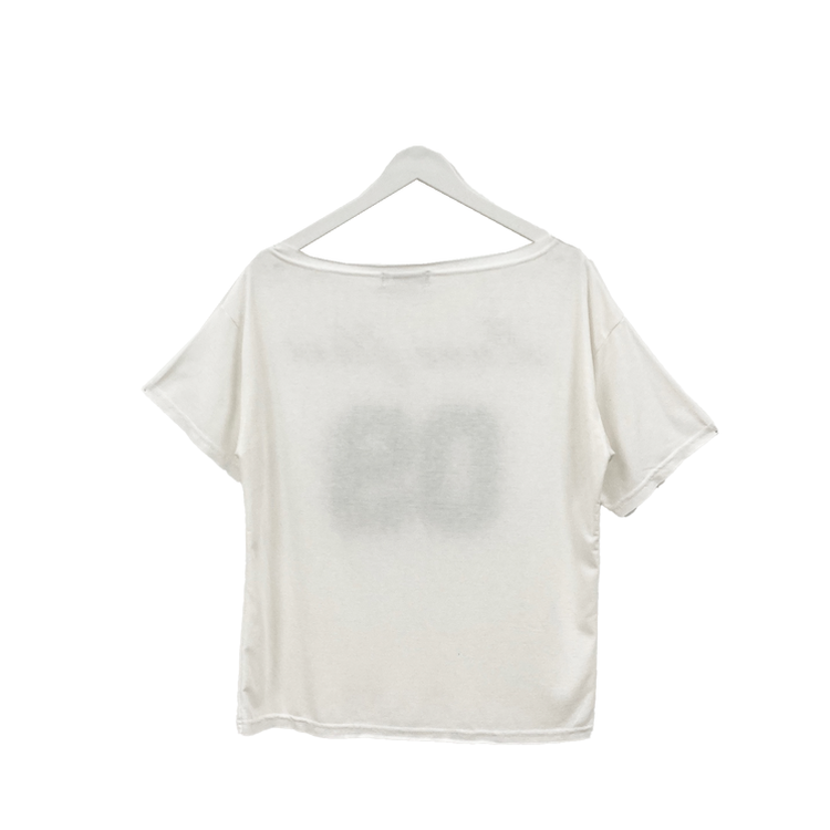 ナンバーレタリングルーズ半袖Tシャツ