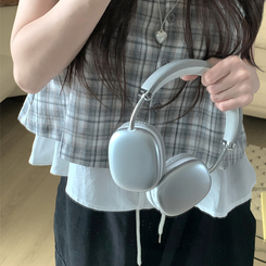 ブラウス レイヤードチェックキャミソール GREY