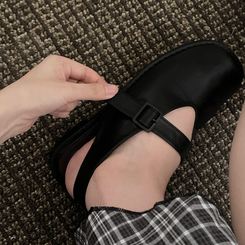 その他 クラシックバックルサンダル BLACK