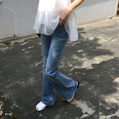 その他 クラシックバックルサンダル IVORY