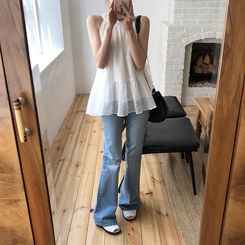 その他 クラシックバックルサンダル IVORY