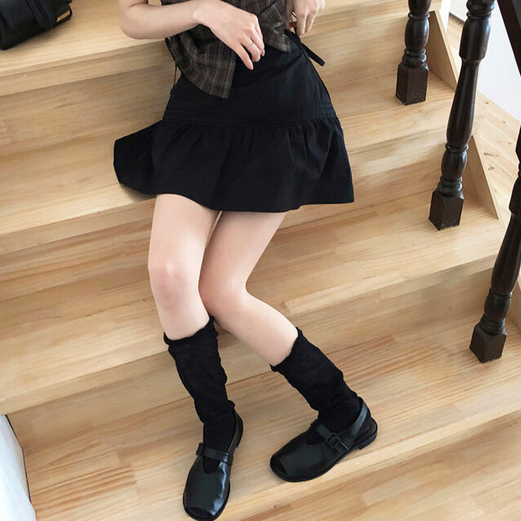 クラシックバックルサンダル BLACK