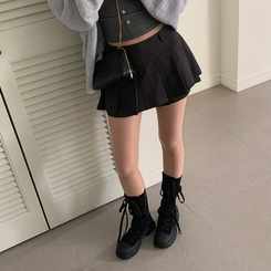 ブーツ ハーフウォーカーブーツ BLACK