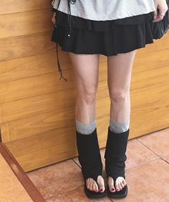 その他 エニーブラックリネンサンダル BLACK