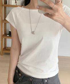 ノースリーブ 【丈別 カップ付き】ベーシックキャミソール IVORY