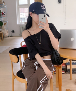 半袖Tシャツ フォルテオフ半袖Tシャツ BLACK