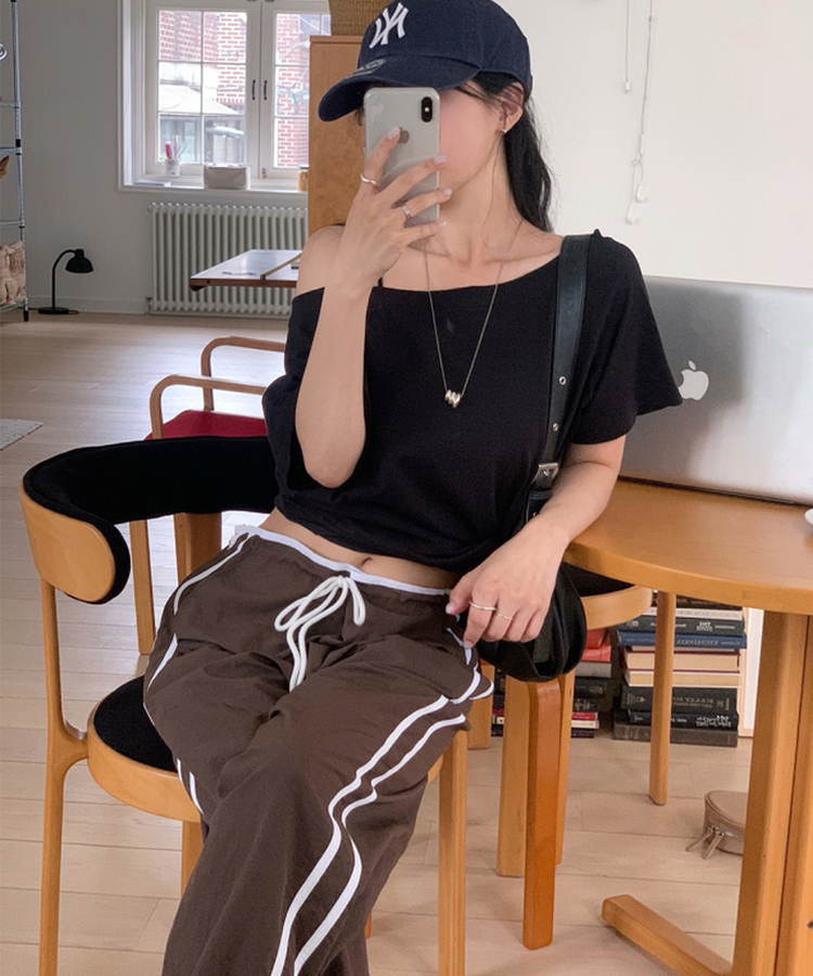 フォルテオフ半袖Tシャツ  BLACK
