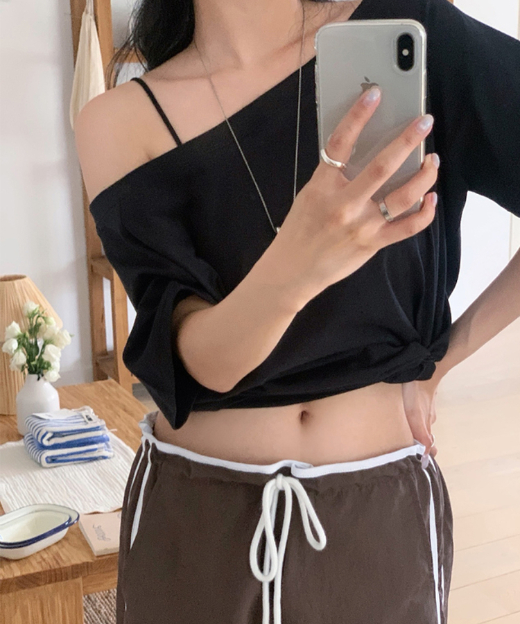 フォルテオフ半袖Tシャツ  BLACK