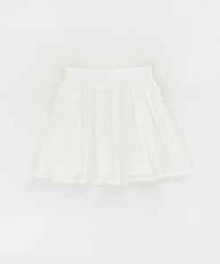 ミニスカート シフォンバンディングミニスカートパンツ