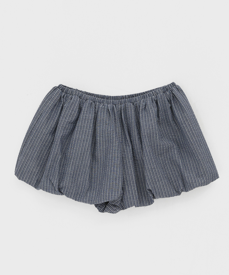 PLEATS PLEASE ストライプ バルーンショートパンツ ストライプバルーンショートパンツ（その他パンツ）｜ETRE TOKYO