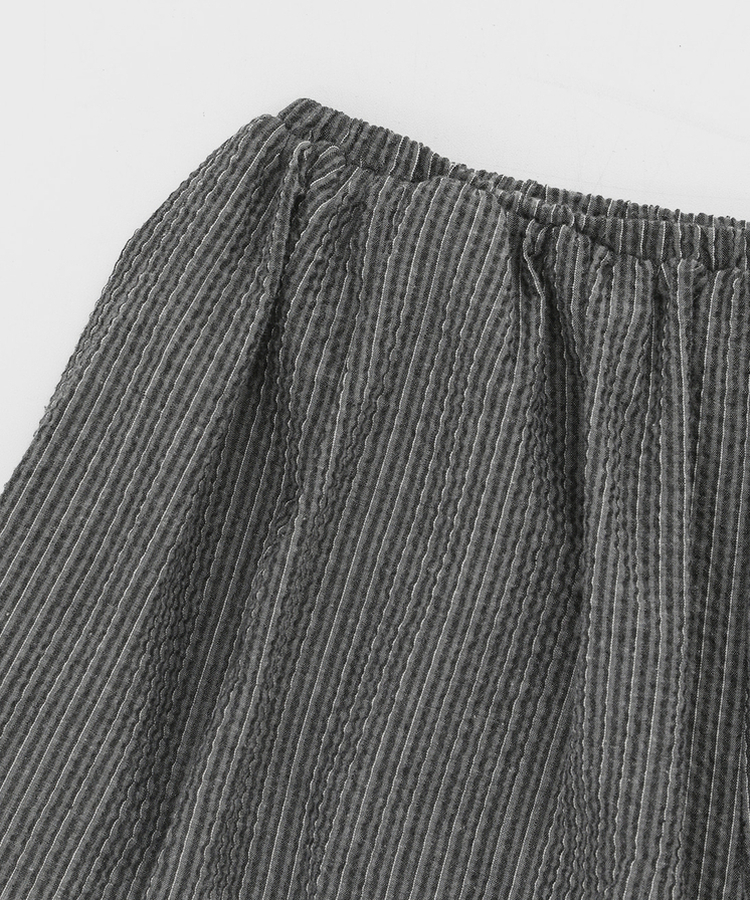 PLEATS PLEASE ストライプ バルーンショートパンツ ストライプバルーンショートパンツ（その他パンツ）｜ETRE TOKYO