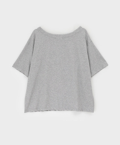 半袖Tシャツ レタリングオフショルダー半袖Tシャツ