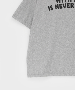 半袖Tシャツ レタリングオフショルダー半袖Tシャツ