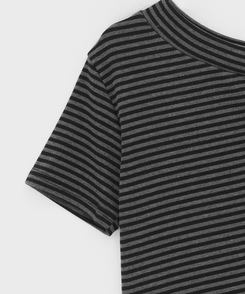 半袖Tシャツ スリムワンショルダー半袖Tシャツ