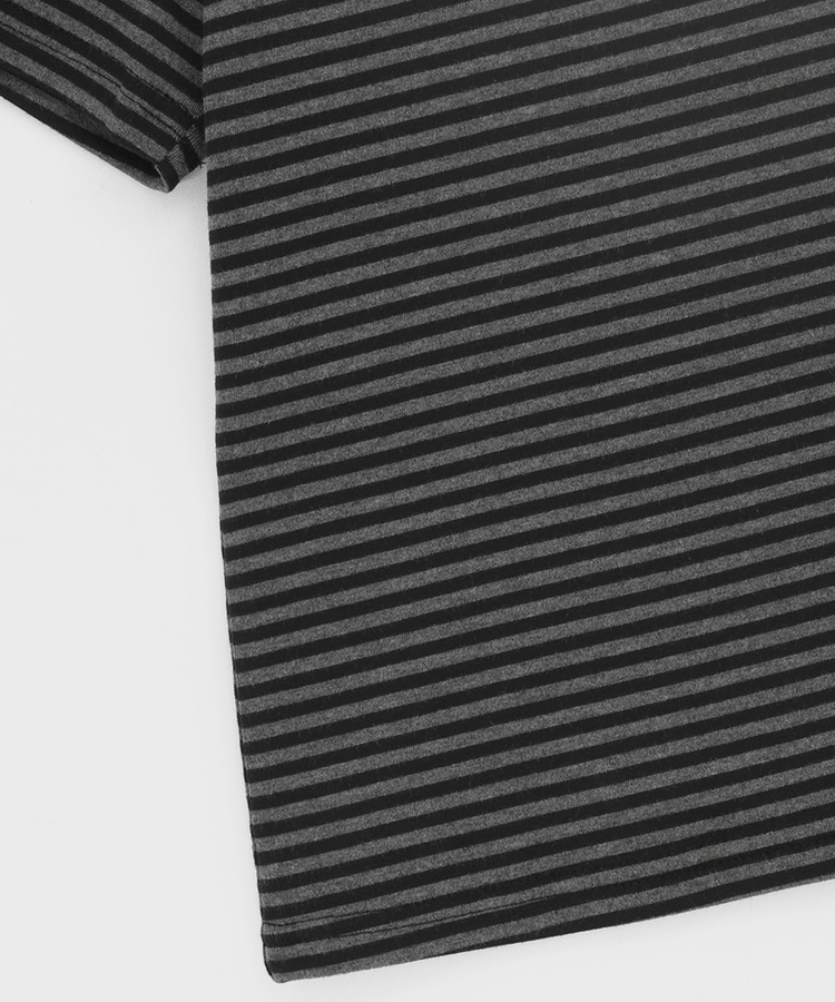 スリムワンショルダー半袖Tシャツ