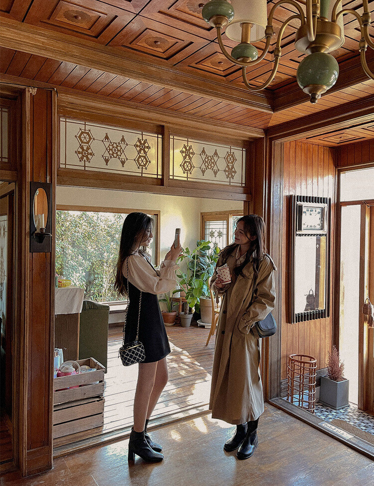 나인 에이라인 뷔스티에 미니 원피스 블랙