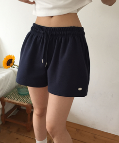 ショートパンツ 骨盤フィットコットンショートパンツ(6color) NAVY