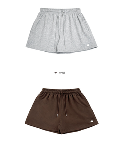 ショートパンツ 骨盤フィットコットンショートパンツ(6color)