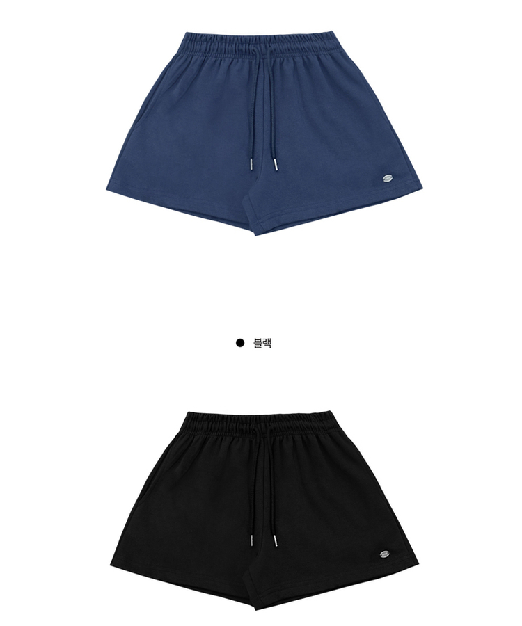 骨盤フィットコットンショートパンツ(6color)