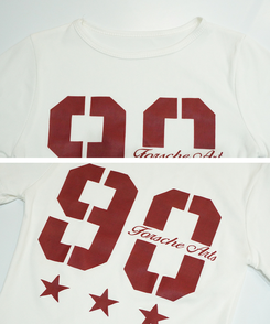 半袖Tシャツ 90スタースリム半袖Tシャツ
