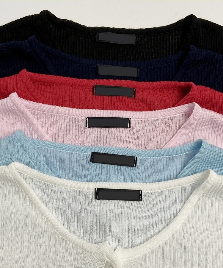 シースルースリムカーディガン(6color)