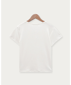 半袖Tシャツ ボタンコットンスパン半袖Tシャツ(5color)