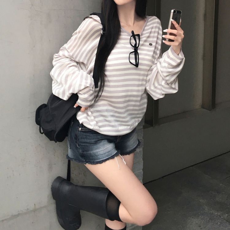 ローライズカットデニムショートパンツ｜ショートパンツ｜韓国