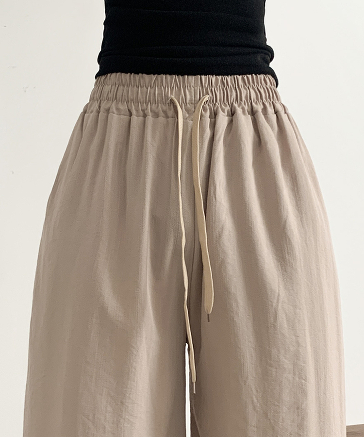 サンドワイドバンディングズボン BEIGE