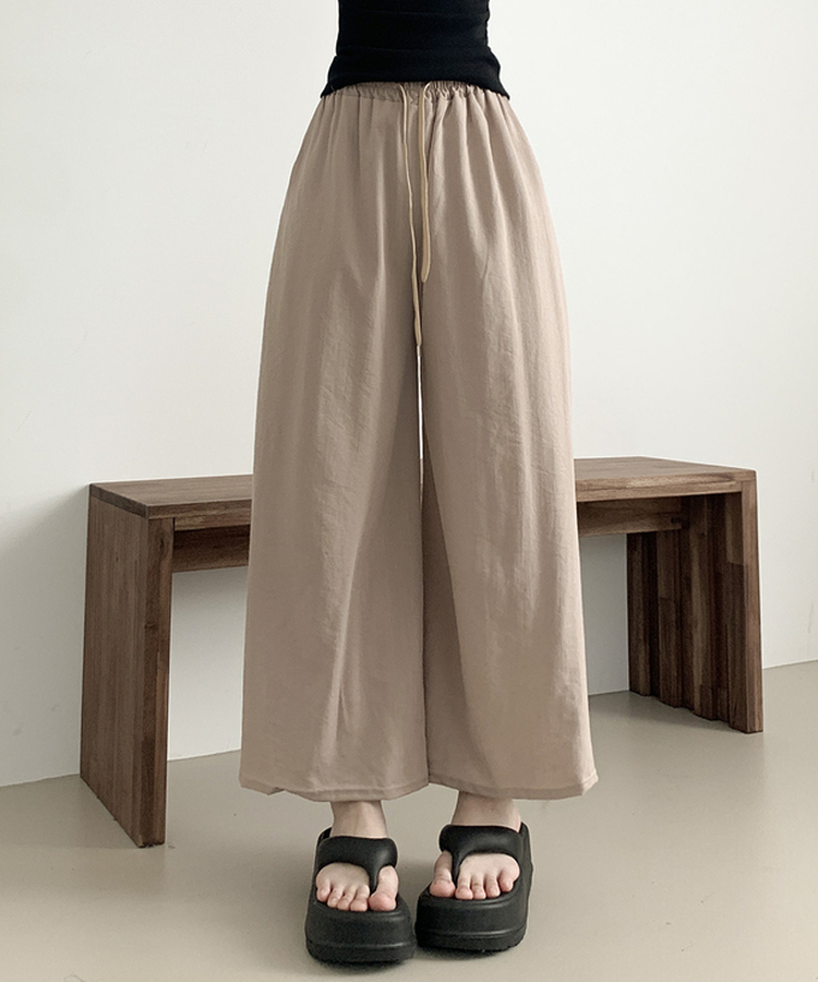 サンドワイドバンディングズボン BEIGE