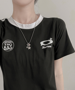 半袖Tシャツ アップテンポ半袖Tシャツ BLACK