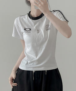 半袖Tシャツ アップテンポ半袖Tシャツ WHITE