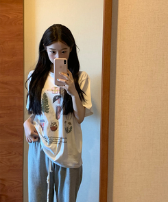 半袖Tシャツ ネイチャード半袖Tシャツ IVORY