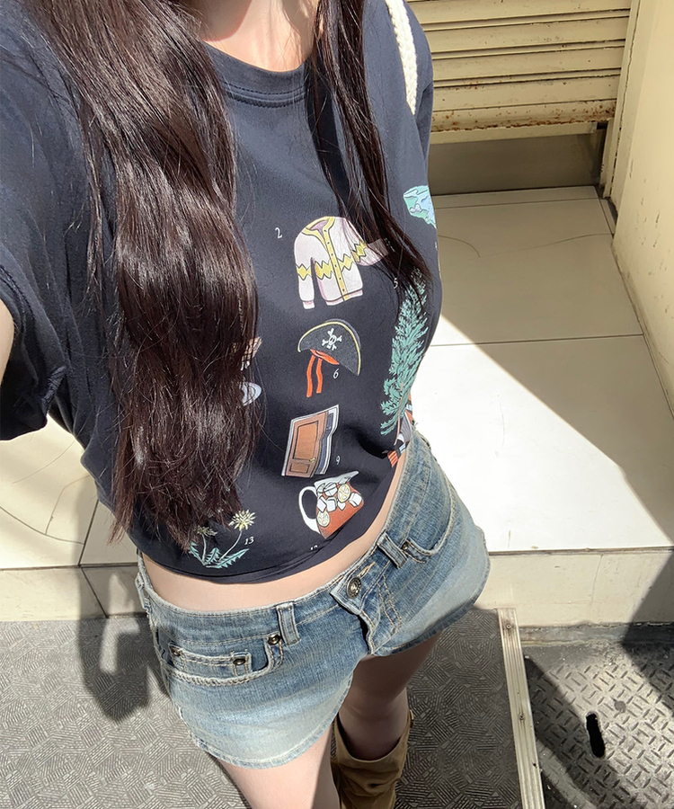 半袖Tシャツ ネイチャード半袖Tシャツ NAVY