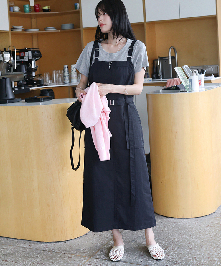 半袖Tシャツ Uネック半袖Tシャツ(7color) MELANGE GRAY
