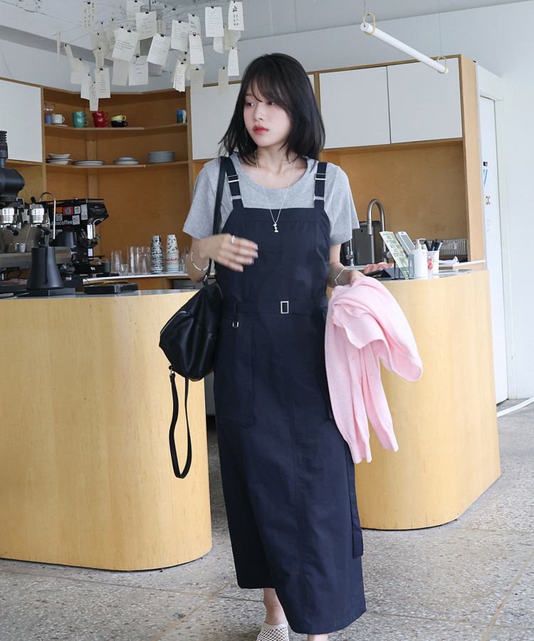 半袖Tシャツ Uネック半袖Tシャツ(7color) MELANGE GRAY