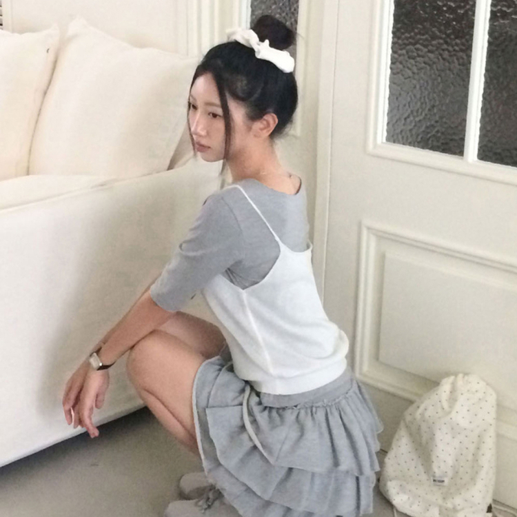 ベーシックシースルーキャミソール IVORY