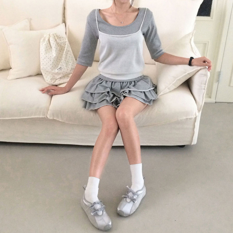 ベーシックシースルーキャミソール IVORY
